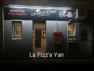 La Pizz'a Yan plan d'ouverture