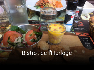 Bistrot de l'Horloge heures d'ouverture