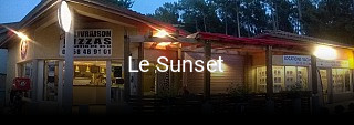 Le Sunset plan d'ouverture