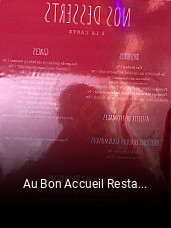 Au Bon Accueil Restaurant ouvert