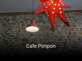 Cafe Pimpon plan d'ouverture