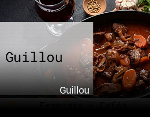 Guillou heures d'ouverture