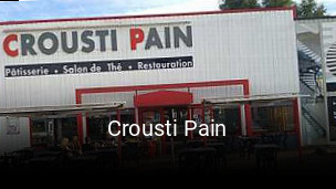 Crousti Pain heures d'ouverture