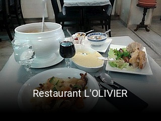 Restaurant L'OLIVIER heures d'ouverture