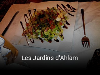 Les Jardins d'Ahlam plan d'ouverture