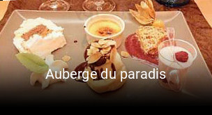 Auberge du paradis ouvert