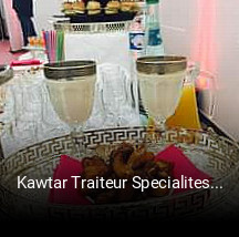 Kawtar Traiteur Specialites Marocaines plan d'ouverture