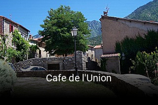 Cafe de l'Union ouvert