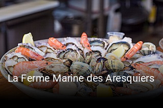 La Ferme Marine des Aresquiers plan d'ouverture