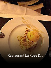 Restaurant La Rose Des Sables plan d'ouverture