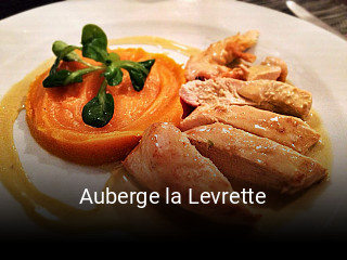 Auberge la Levrette heures d'ouverture