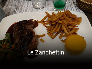 Le Zanchettin plan d'ouverture