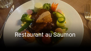 Restaurant au Saumon plan d'ouverture