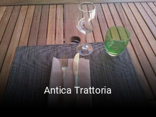 Antica Trattoria heures d'affaires