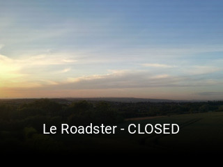 Le Roadster - CLOSED ouvert