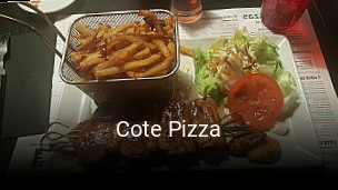 Cote Pizza plan d'ouverture