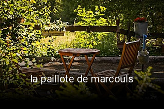 la paillote de marcouls heures d'ouverture