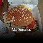 Mc Donalds ouvert