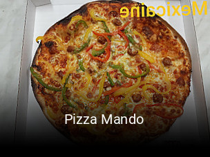 Pizza Mando ouvert