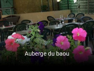 Auberge du baou heures d'ouverture