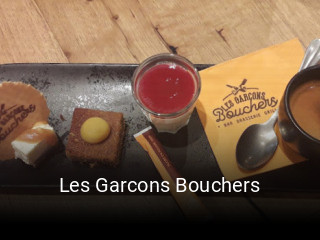 Les Garcons Bouchers heures d'ouverture