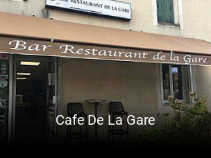 Cafe De La Gare heures d'affaires