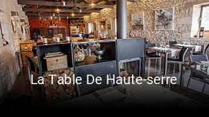 La Table De Haute-serre plan d'ouverture