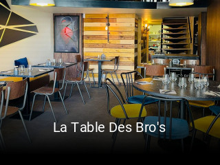 La Table Des Bro's ouvert