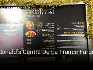 Mcdonald's Centre De La France Farges Allichamps heures d'affaires