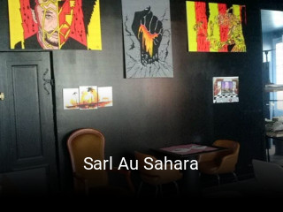 Sarl Au Sahara plan d'ouverture