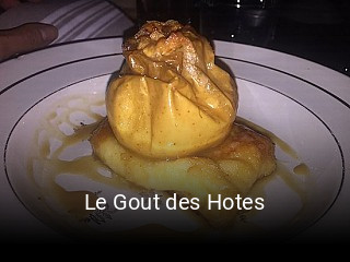 Le Gout des Hotes ouvert