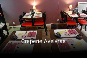 Creperie Avelvras heures d'ouverture