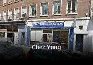 Chez Yang plan d'ouverture