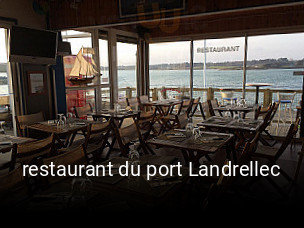 restaurant du port Landrellec heures d'affaires