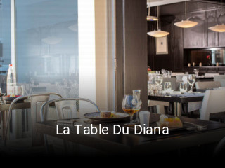 La Table Du Diana plan d'ouverture