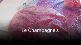 Le Champagne's ouvert