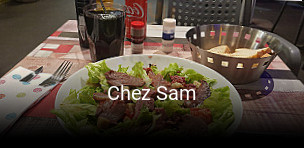 Chez Sam plan d'ouverture