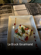 Le Block Gourmand ouvert