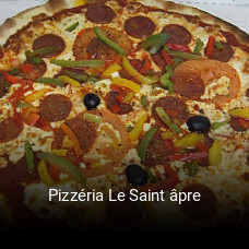 Pizzéria Le Saint âpre ouvert