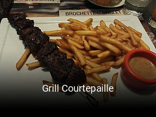 Grill Courtepaille plan d'ouverture