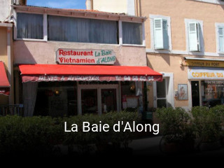 La Baie d'Along ouvert