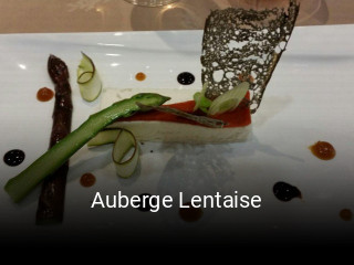 Auberge Lentaise heures d'ouverture