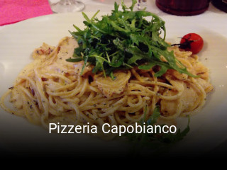 Pizzeria Capobianco plan d'ouverture