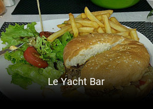 Le Yacht Bar plan d'ouverture