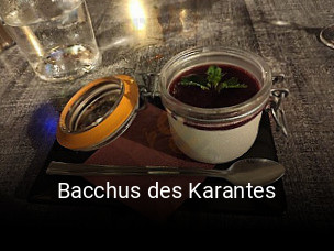 Bacchus des Karantes ouvert