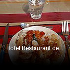 Hotel Restaurant de la Source plan d'ouverture