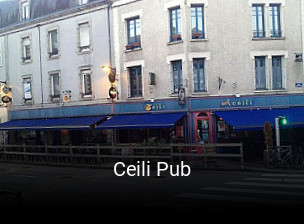 Ceili Pub plan d'ouverture