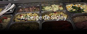 Auberge de Sigloy plan d'ouverture