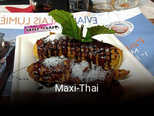 Maxi-Thai heures d'ouverture