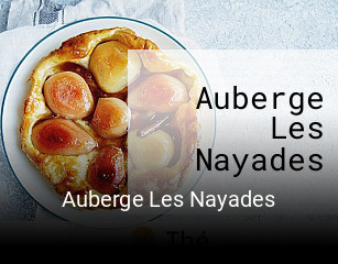 Auberge Les Nayades plan d'ouverture